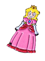 Princess Peach Pin