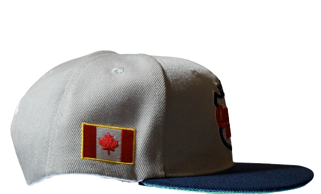 Canada Fly Snapback (Grey/Navy)