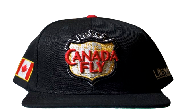Canada Fly Snapback (Black)