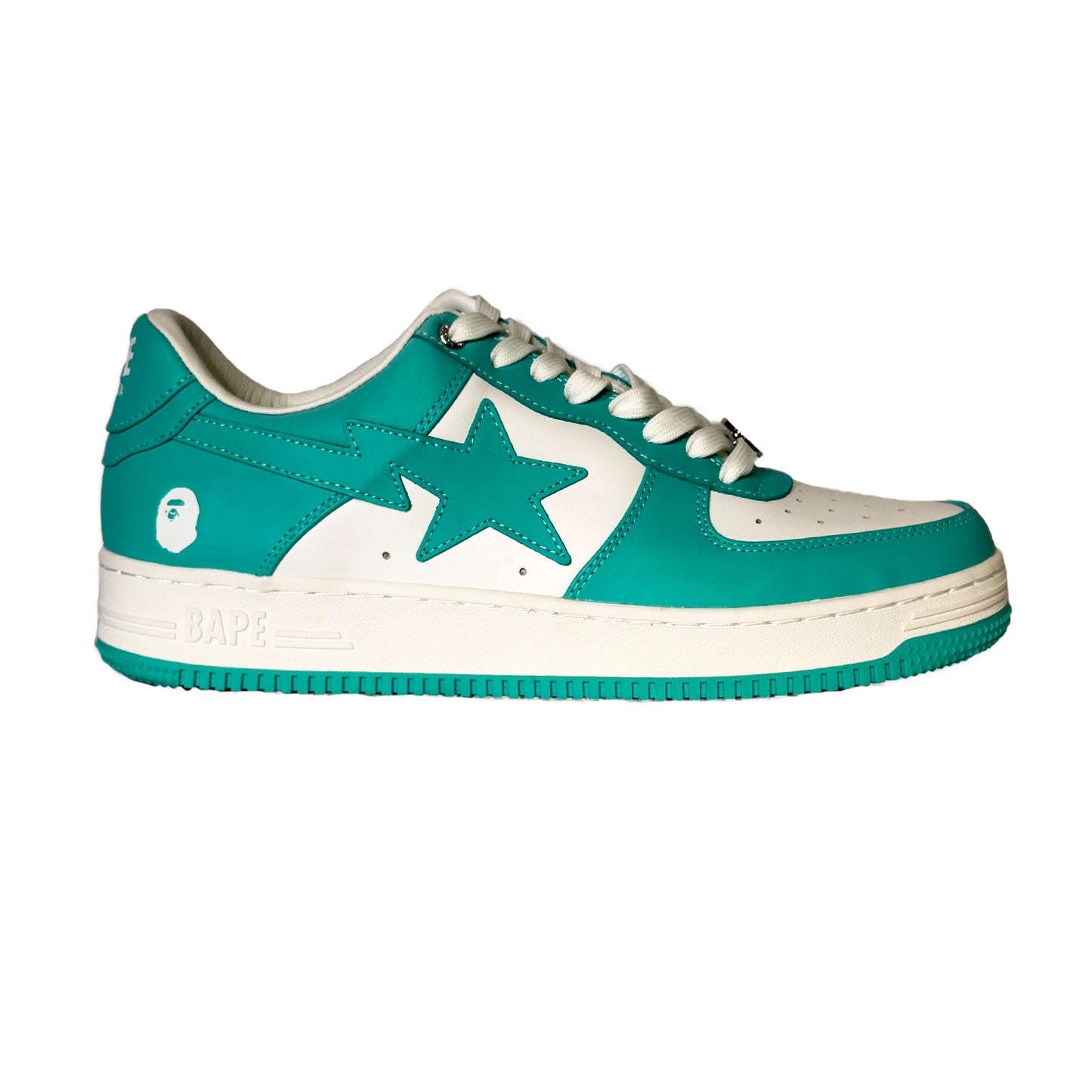 A Bathing Ape Bape Sta (White Green)