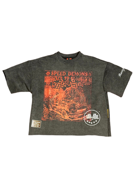 Racer Jeans "Speed Demon" Shirt (Washed Black)