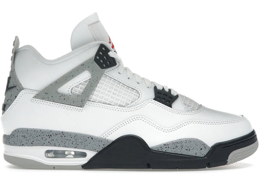 Air Jordan 4 White Cement Grey