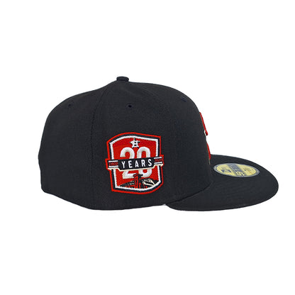 Houston Astros "20 year Anniversary" Patch 59FIFTY Fitted Hat