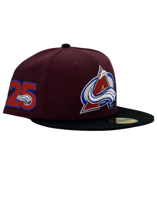 Colorado Avalanche "25th Season" Patch 59FIFTY Fitted