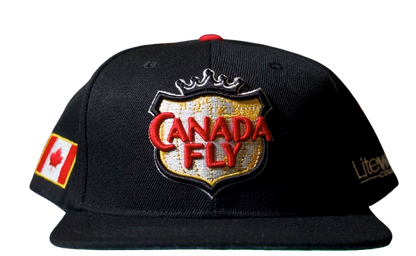 Canada Fly Snapback (Black)