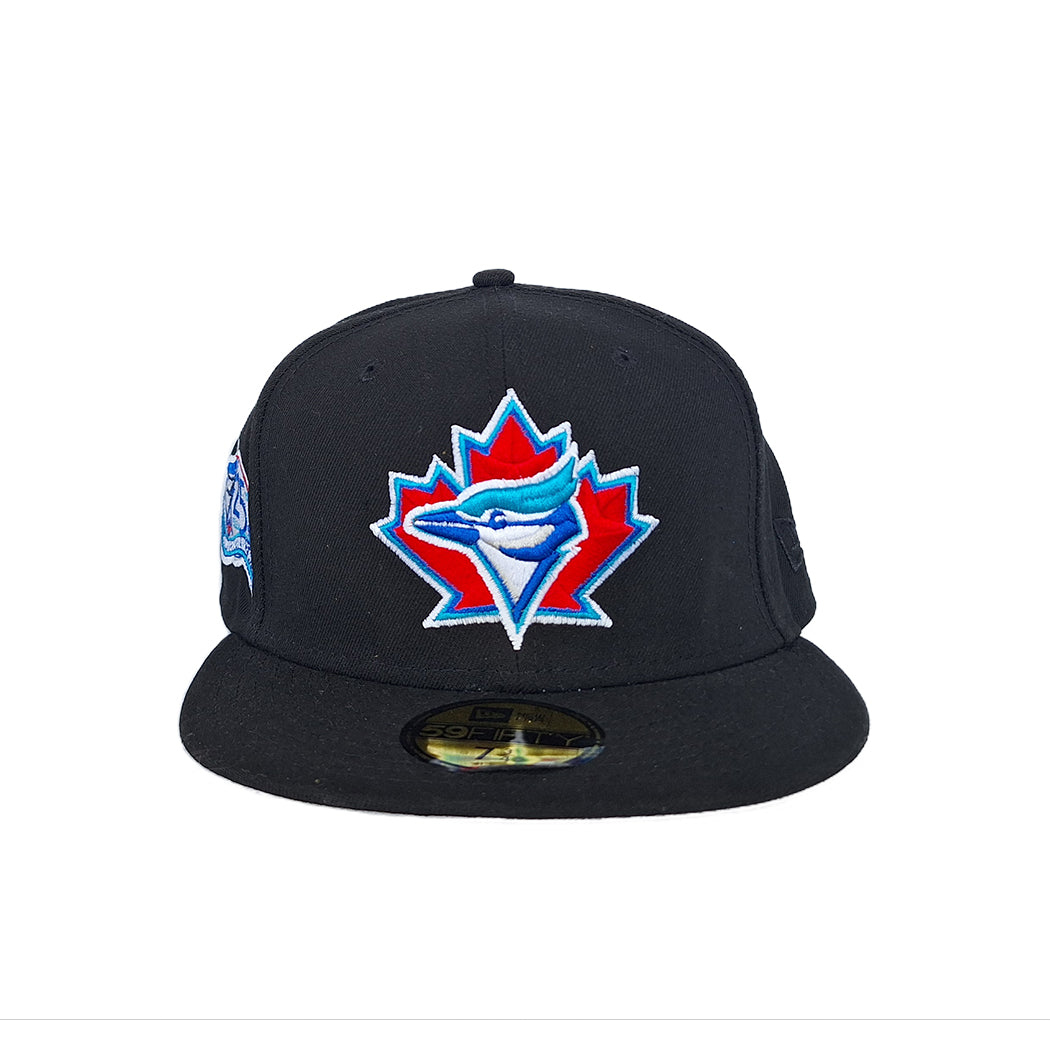 Toronto Blue Jays "25th Season" Patch 59FIFTY Fitted Hat