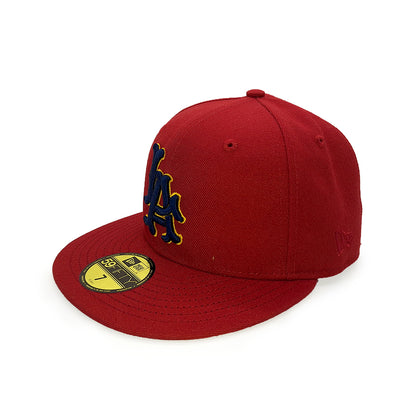 Los Angeles Angels "50th Anniversary" Patch 59FIFTY Fitted Hat