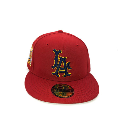 Los Angeles Angels "50th Anniversary" Patch 59FIFTY Fitted Hat