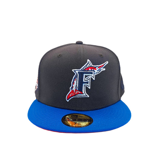 Florida Marlins "10th Anniversary" Patch 59FIFTY Fitted Hat