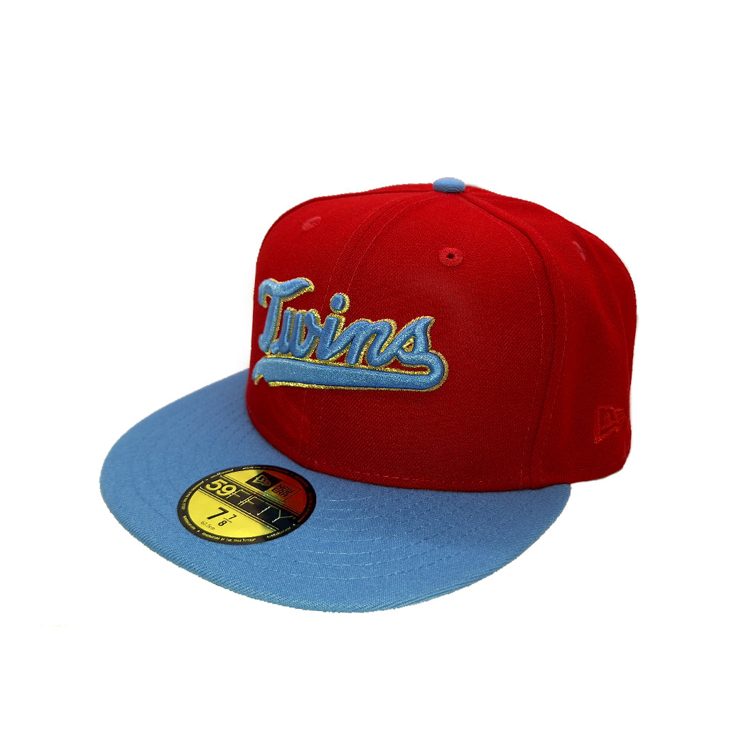 Minnesota Twins 50th Season Patch 59FIFTY Fitted