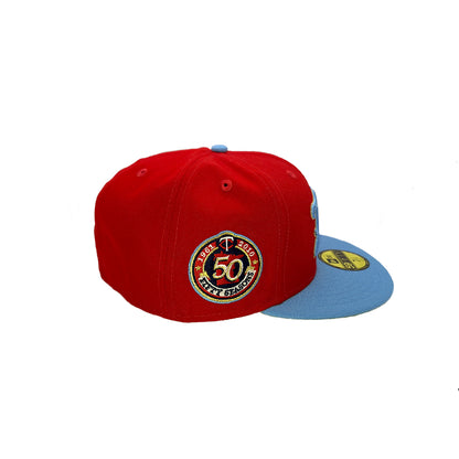 Minnesota Twins 50th Season Patch 59FIFTY Fitted