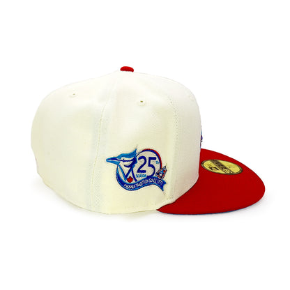 Toronto BlueJays 25th Season Patch 59FIFTY Fitted Hat