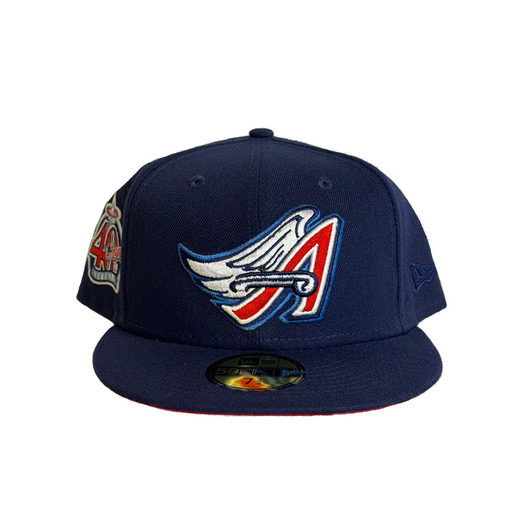 Los Angeles Angels "40th Season" Patch 59FIFTY Fitted