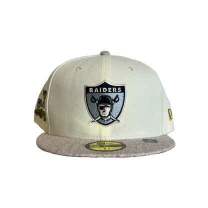 Oakland Raiders "XV Superbowl" Patch 59FIFTY Fitted