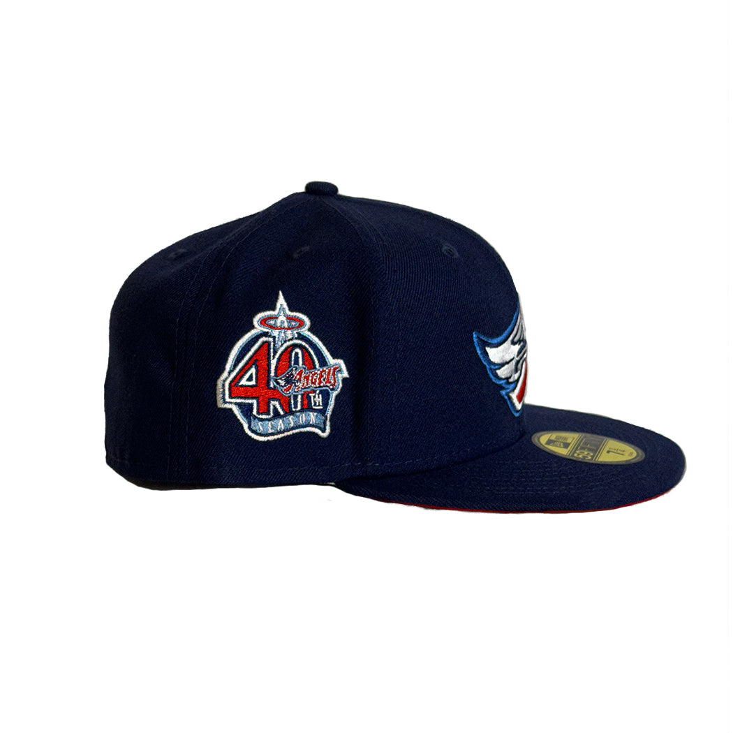 Los Angeles Angels "40th Season" Patch 59FIFTY Fitted